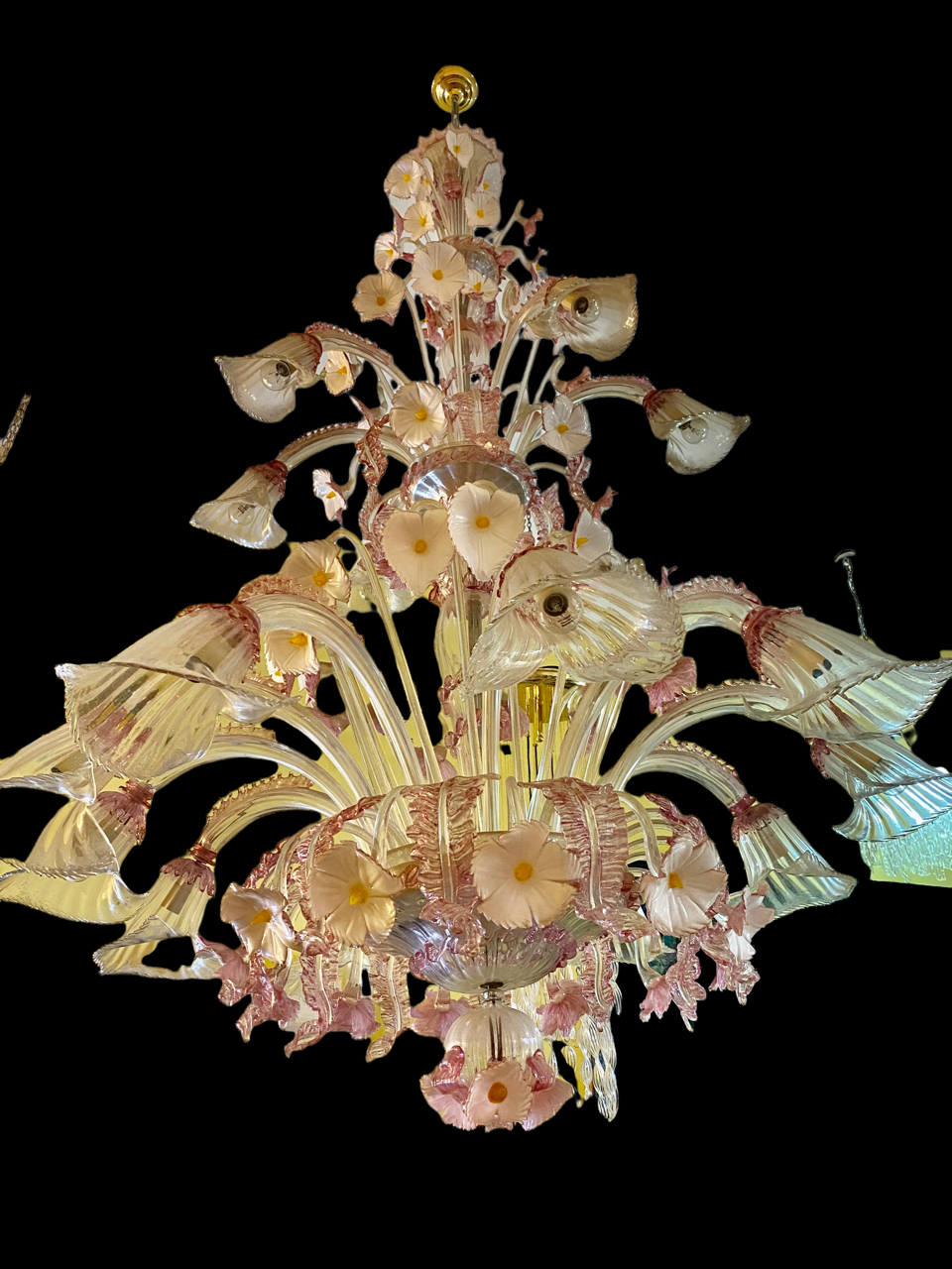 Barovier and Toso XXL Murano glass chandelier