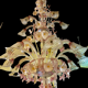 Barovier and Toso XXL Murano glass chandelier