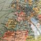 Vintage 1961 Dietrich Reimer Berlin World Globe - 45 cm