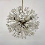 Snowball hanging Lamp by Emil Stejnar for Rupert Nikoll, 1950s