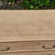 Chest of drawers 3 drawers solid oak raw wood