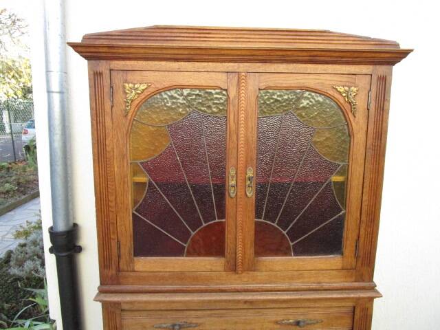 Meuble d'angle/encoignure art-déco