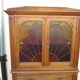 Art Deco corner cabinet