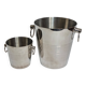 Letang Rémy stainless steel champagne cooler and ice bucket from the 80s