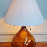 Vintage demijohn lamp
