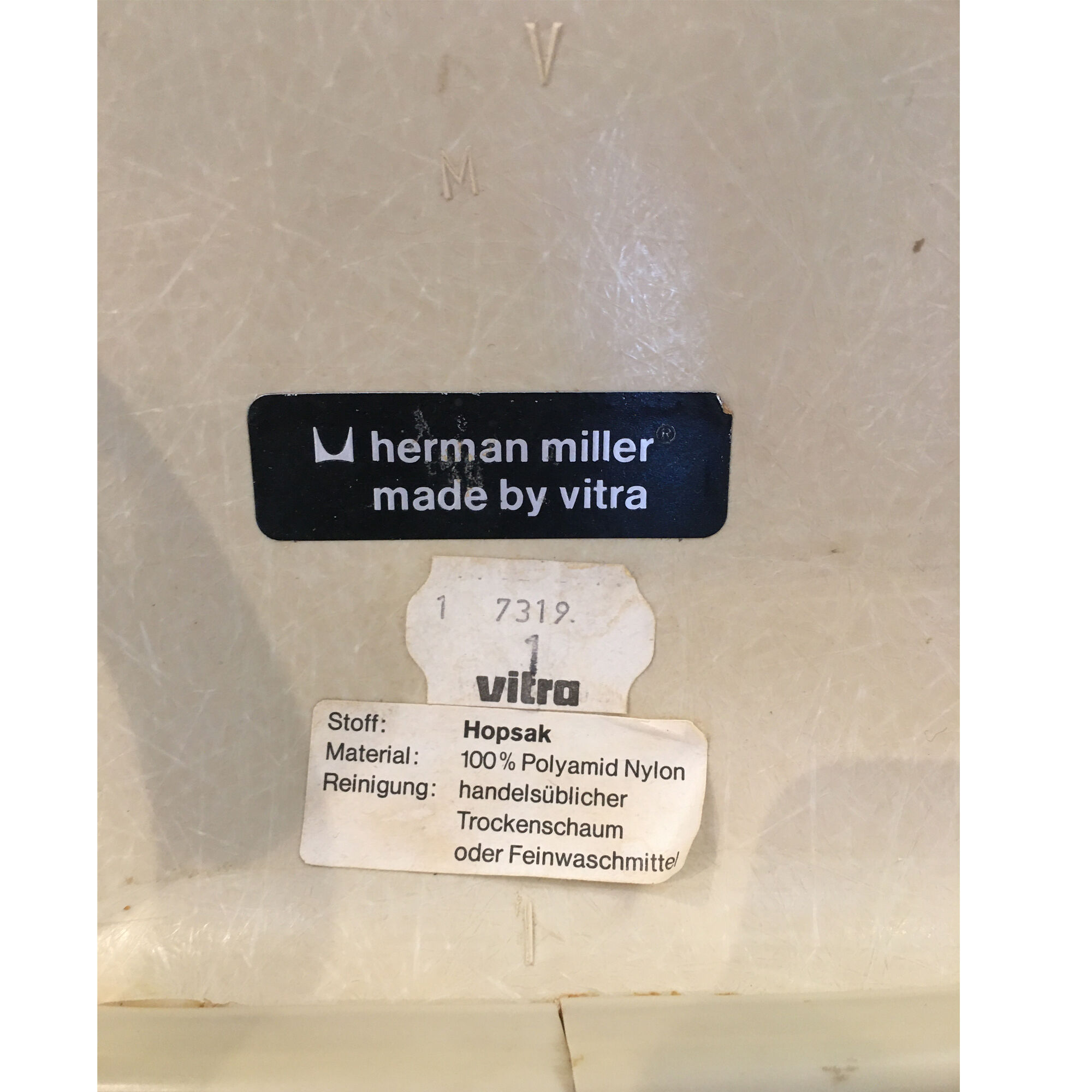 Ray and Charles Eames armchair, Vitra 1948