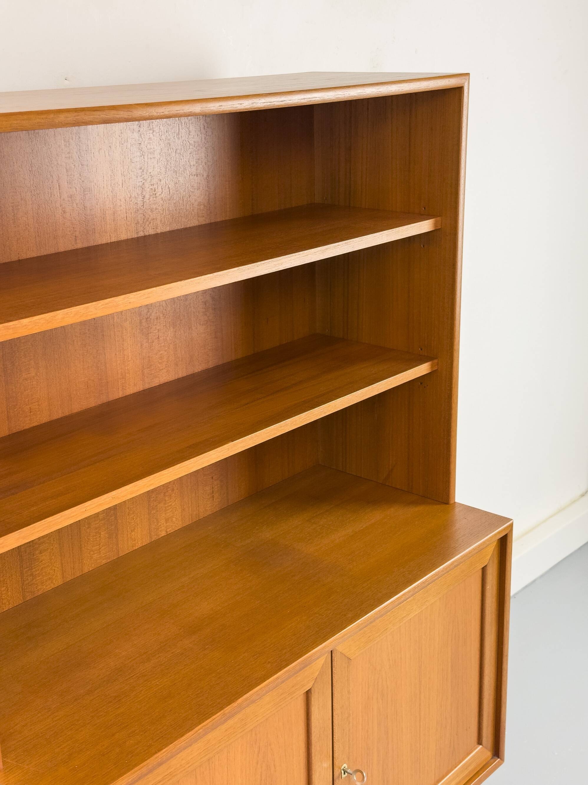 Teak bookcase from WK Möbel, 1960s