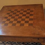 Light wood games table