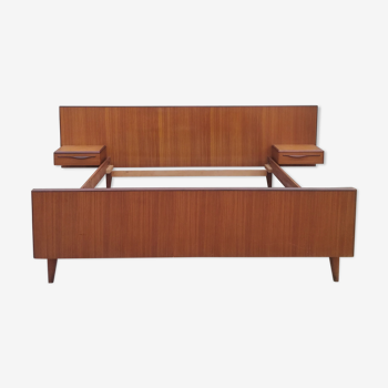 Scandinavian teak bed