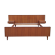 Scandinavian teak bed