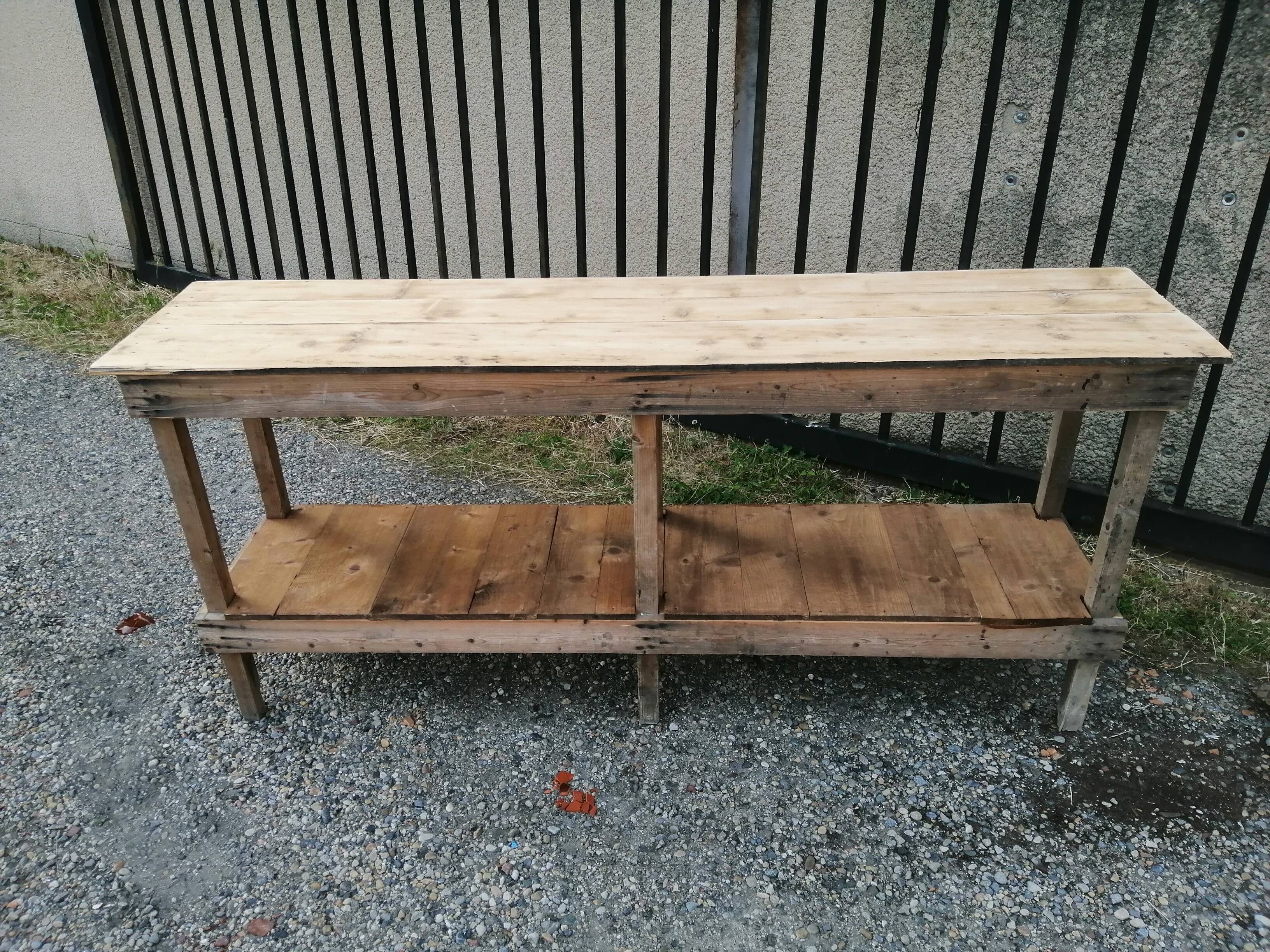 Former fir workshop console