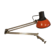 LIVAL architect lamp orange model P12 Finland vintage 1970