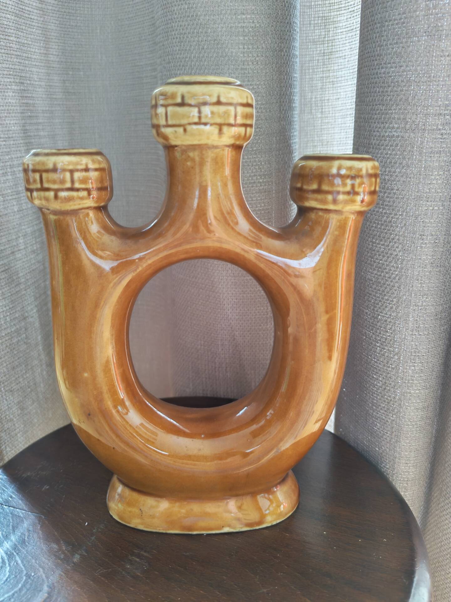"Tour" chandelier in Polish ceramic 1970