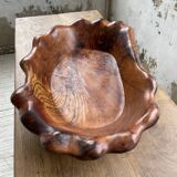 Plat en bois XL racine de thuya