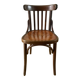 Curved wooden bistro chair 40s 50s