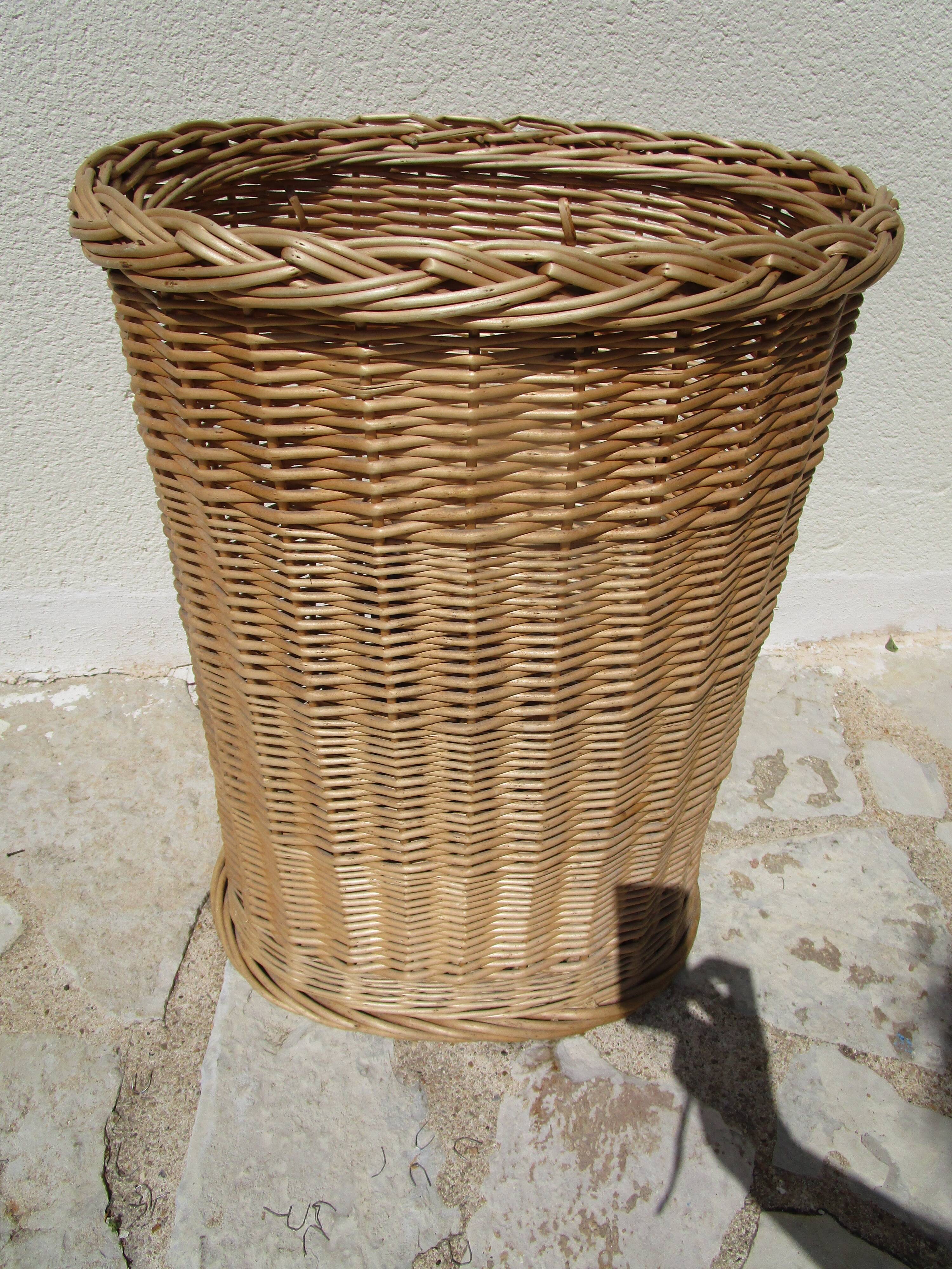 Panier à linge oval