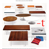 Coffee table "1847" by Kho Liang Le for Artifort - 1960