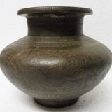 Ancien vase bronze chine xixème siècle