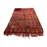 Grand tapis berbère vintage rouge 170 x 230