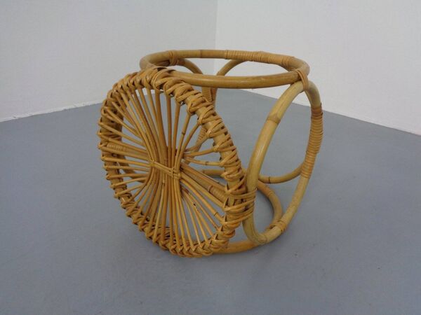 Bamboo Stool, Italy, 1960s