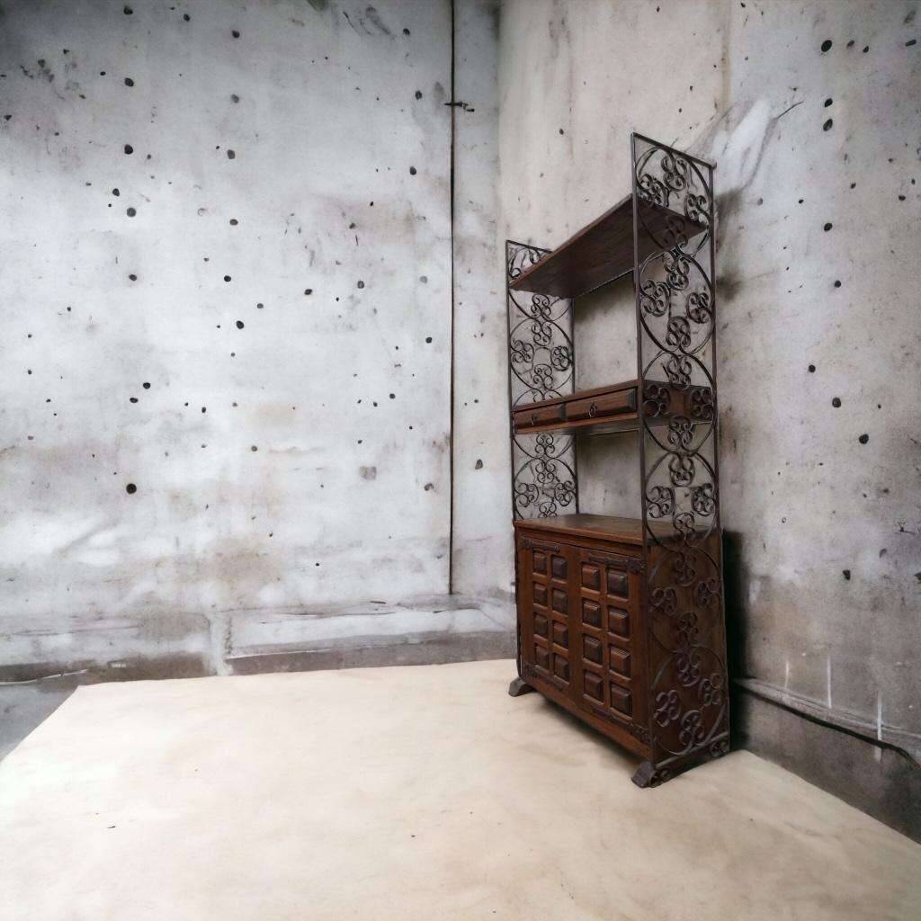 Vintage wall system: spanish brutalist style