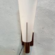 Applique en laiton et opaline, 1950