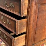 Louis XIV Period Commodity In Oak 17th Century