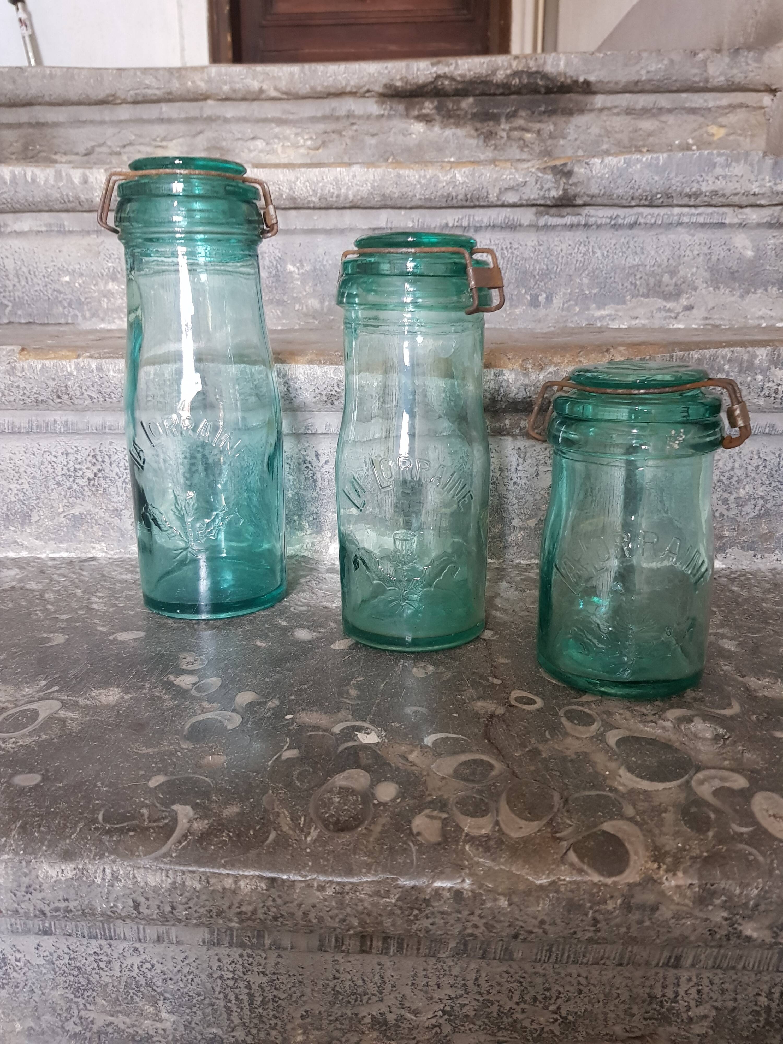 "la lorraine" set of 3 jars