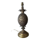 Lampe ananas en laiton doré