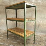 Industrial shelving unit coffeemachine table