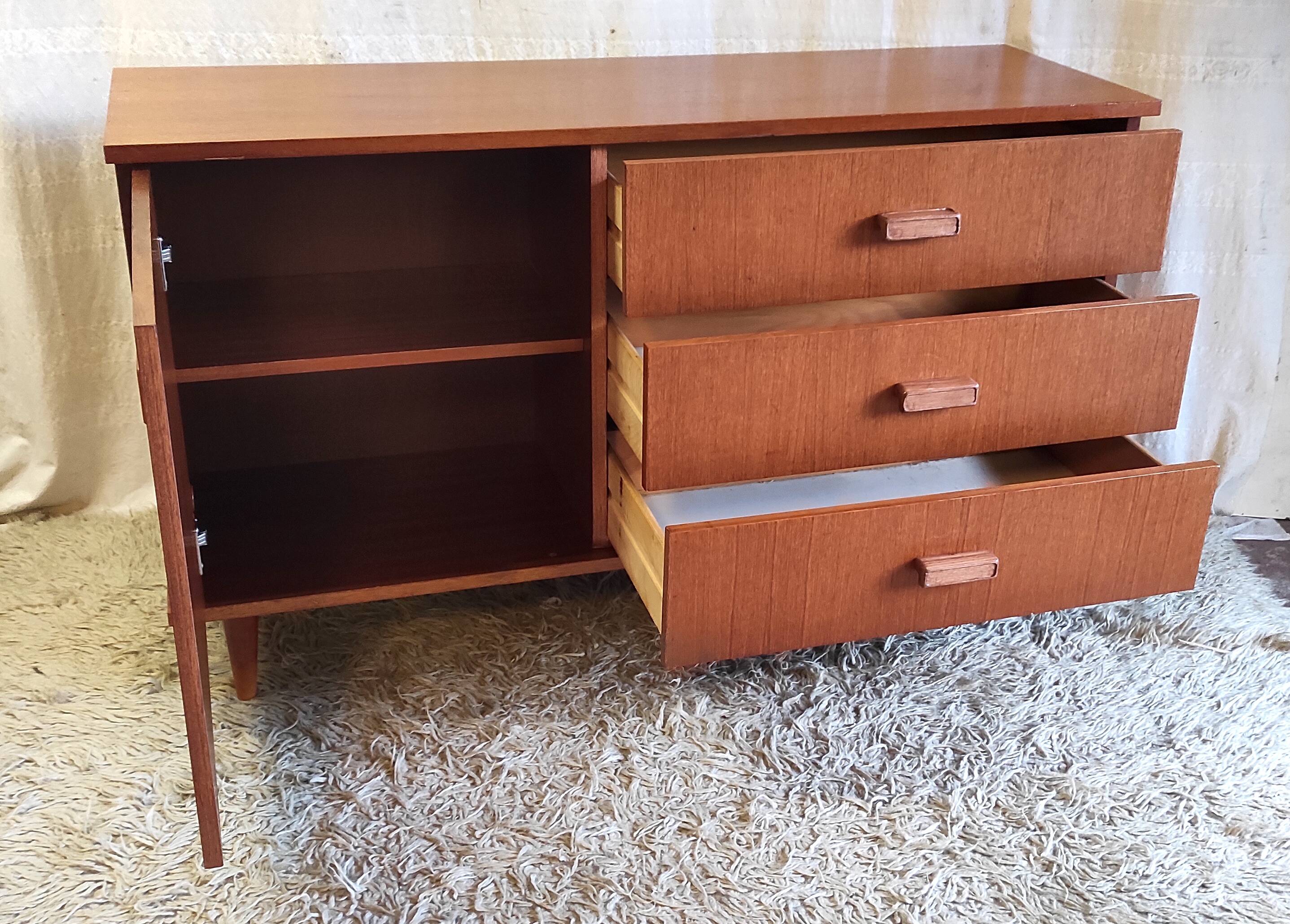 Scandinavian style teak sideboard - mid 20th century