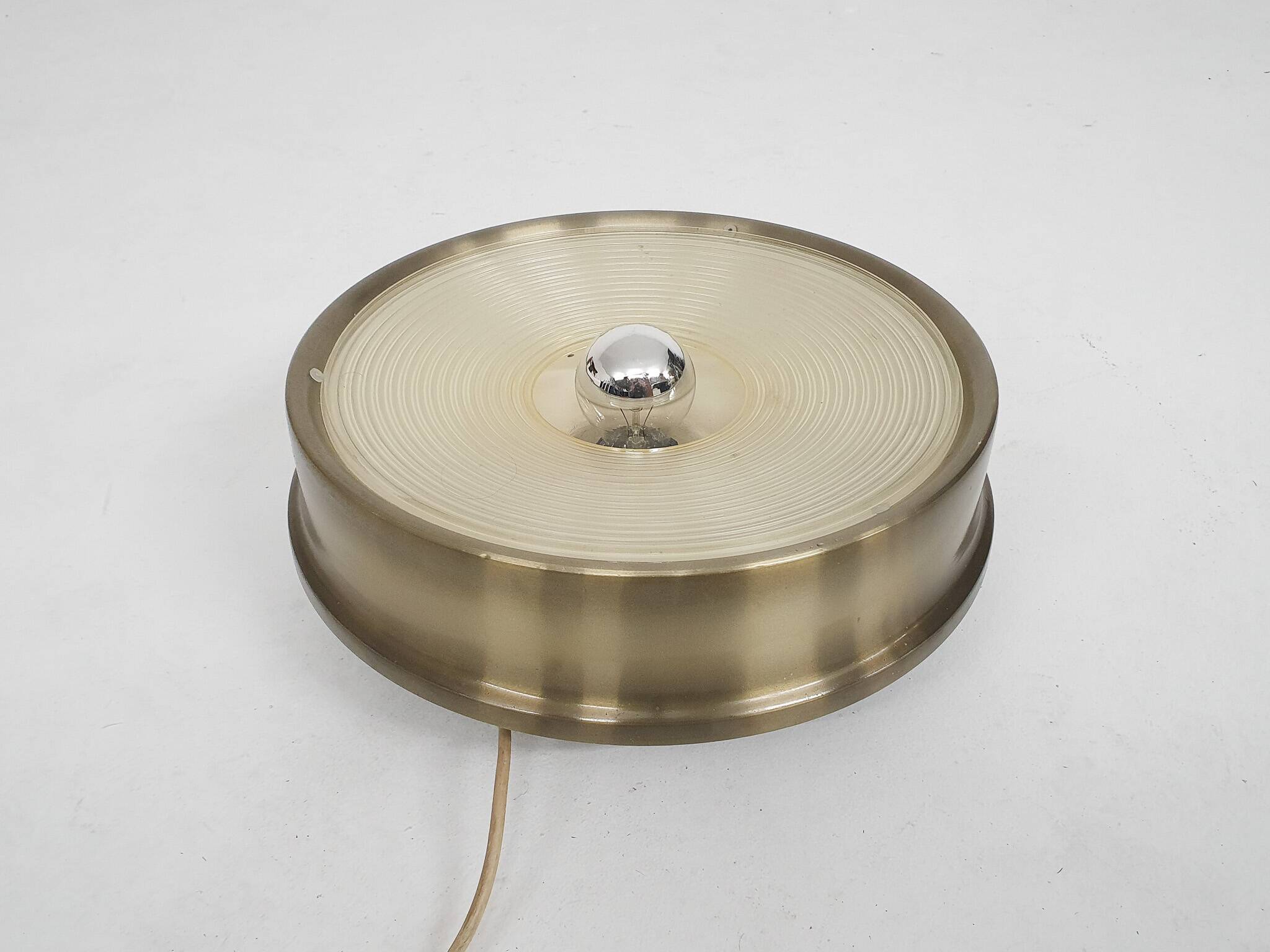 Mid-century wall or ceiling light, Dijkstra, The Netherlands 1950's