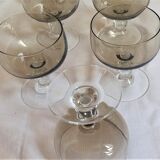 Set of 9 balloon glasses 70s
