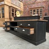 Old craft furniture transformed into a TV cabinet
