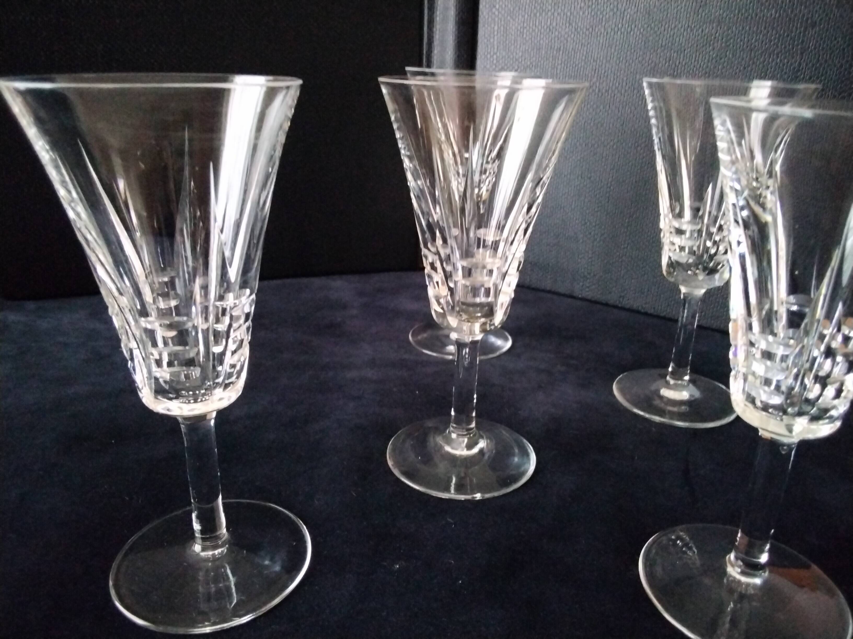 6 Villeroy Boch Concorde Model Wine Glasses