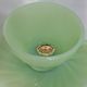 Vintage Fire-King Jadeite Swirl/Shell Coffee Set – 6 Pcs (Original Label)
