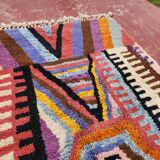 Authentic Beni Ouarain Rug 260x184 cm – Natural Wool