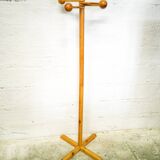 Pine coat rack
