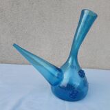 Blue decorative pitcher