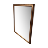 Miroir en bois doré à suspendre années 50