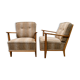 Pair of designer armchairs