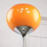 Space Age Orange Flash Floor Lamp from Guzzini, 70s