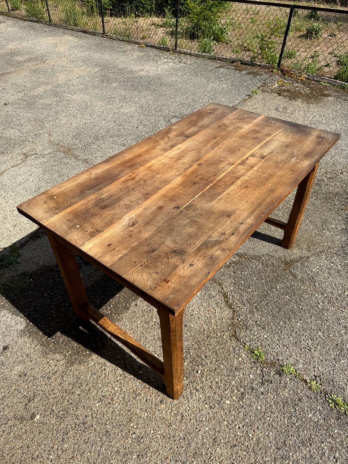 Table de ferme en bois