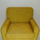 Design Armchair - lacquer and fabric