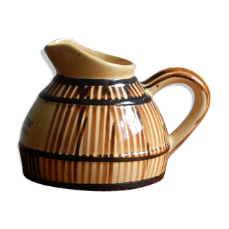 Bistro terracotta wine pitcher