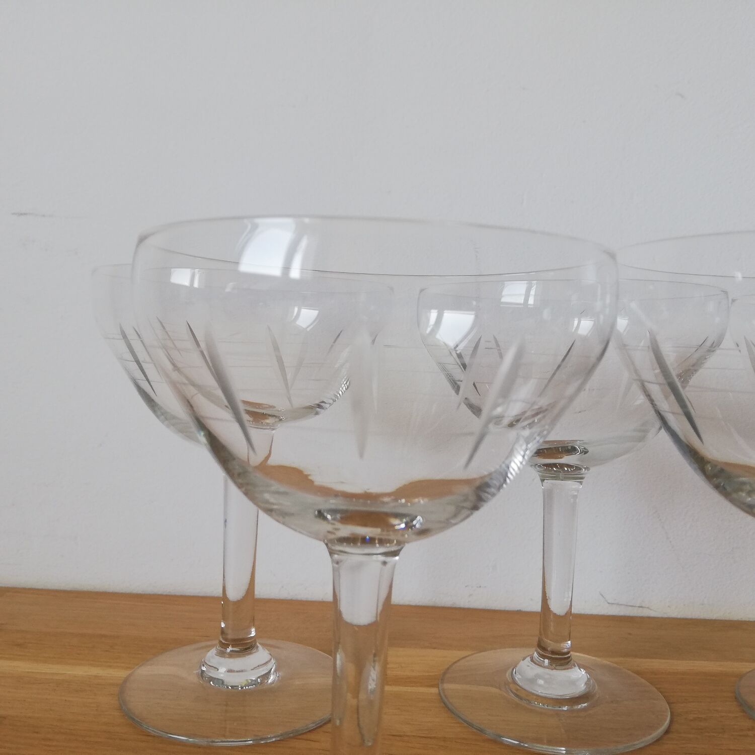 Champagne glasses