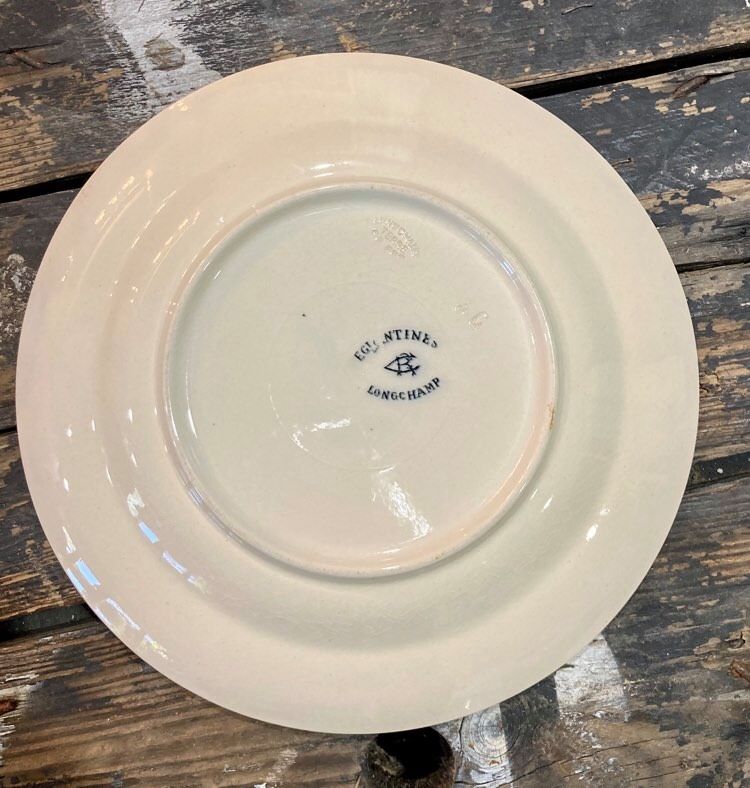 Longchamp Eglantines Model Plate