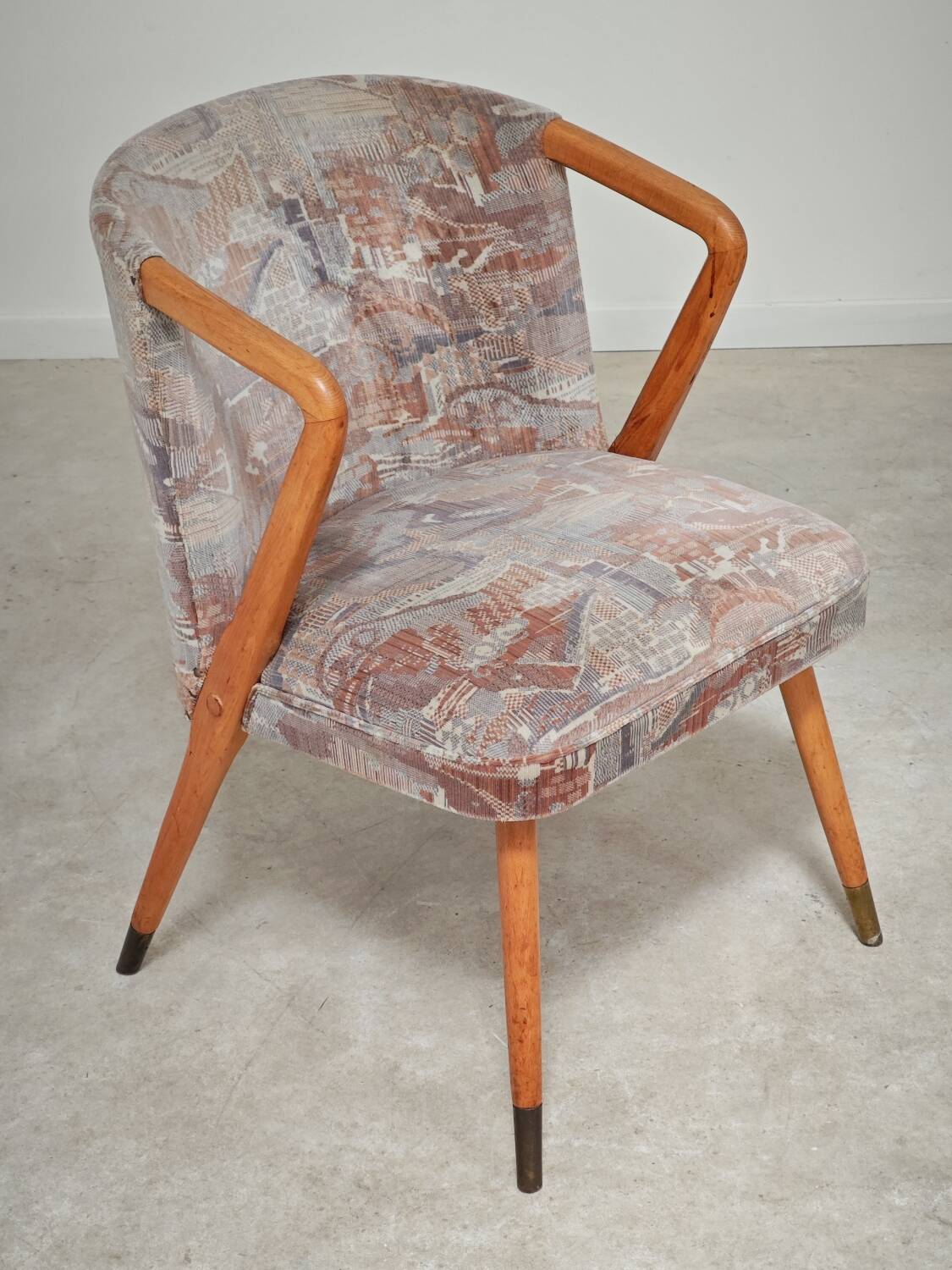 Pair of armchairs / chairs with armrests by Ludvik Volak