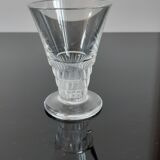 Set of 4 crystal glasses 40s