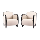 Art Deco Armchairs, 1930s